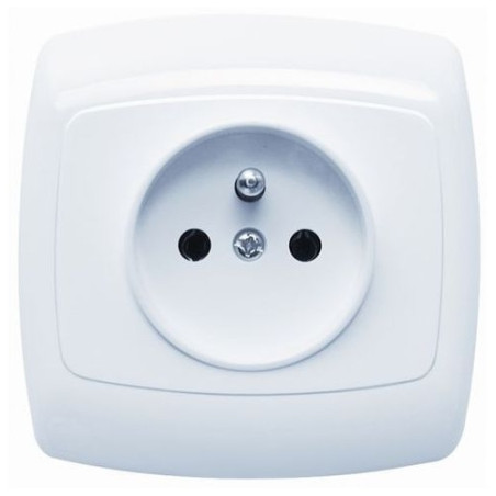 Gniazdko pojedyńcze z uziemieniem BINGO